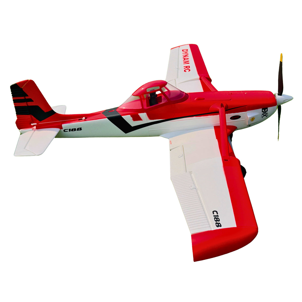 Dynam C 188 Crop Duster Red 4S RC Scale Plane 1500mm