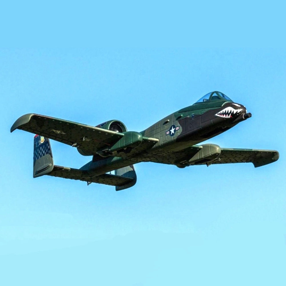 Dynam A-10 Thunderbolt II V2 Green 4S Twin 64mm EDF RC Jet