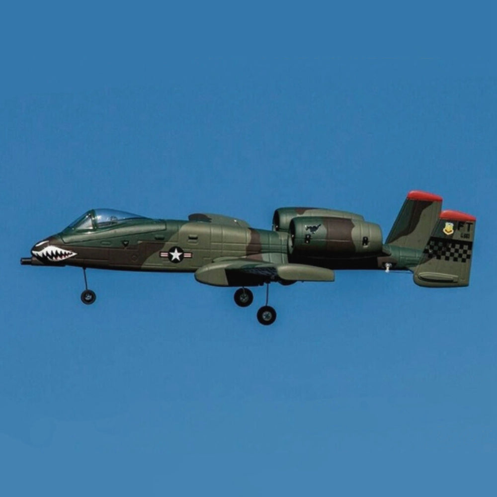 Dynam A 10 Thunderbolt II V2 Green Twin 64mm EDF Radio Controlled Jet PNP BNF RTF DY8933GN