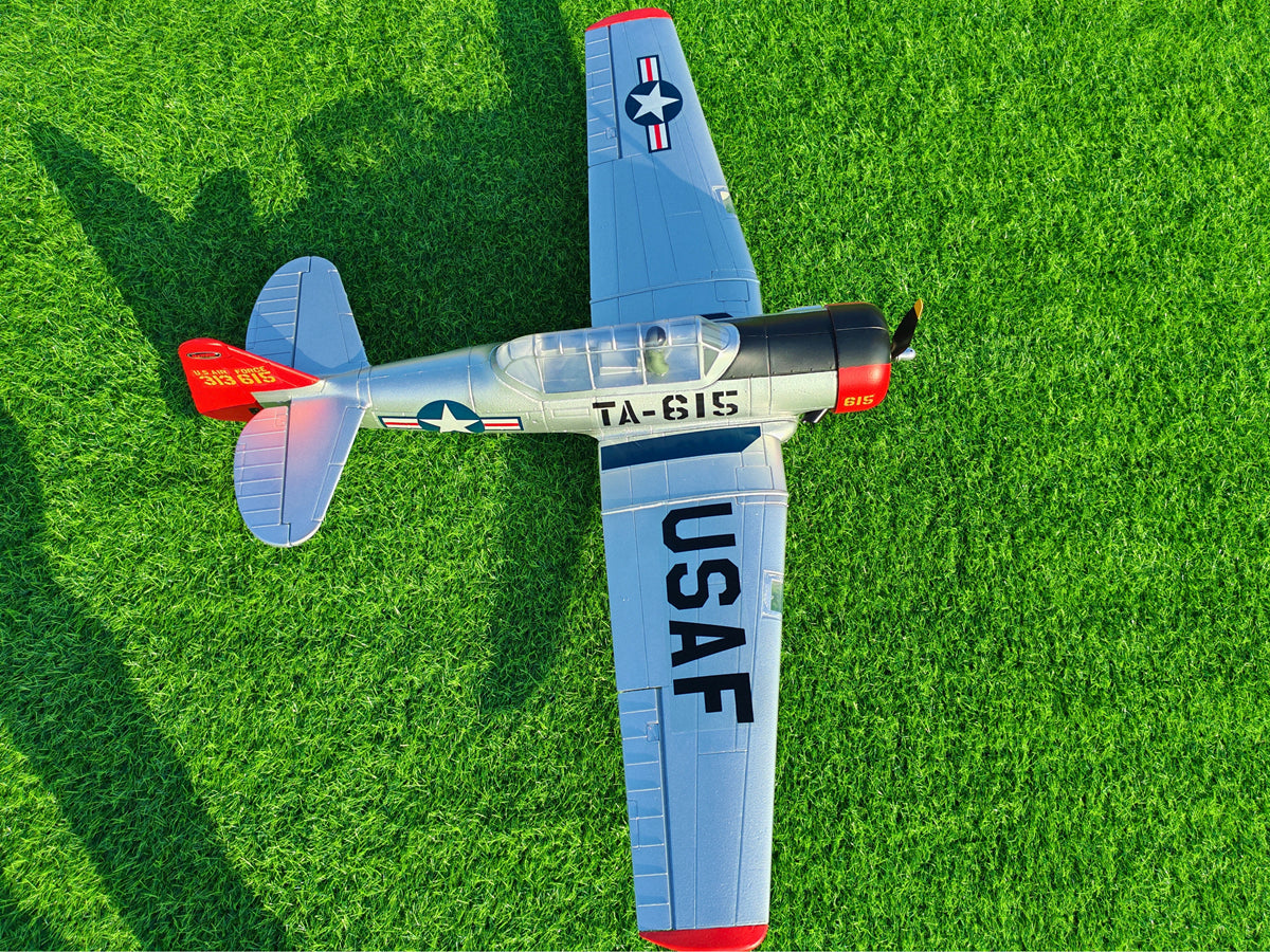 Dynam AT-6 Texan V3 4S RC Warbird Plane 1400mm Wingspan w/ 3 Flaps PNP BNF RTF DY8944V3