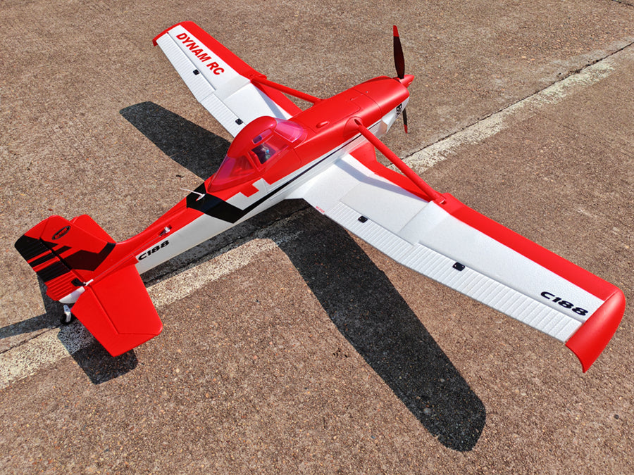 Dynam-C-188-Crop-Duster-V2-Red-4S-Radio-Controlled-Scale-Airplane-1500mm-Wingspan-PNPBNFRTF-8C-DY8967RD