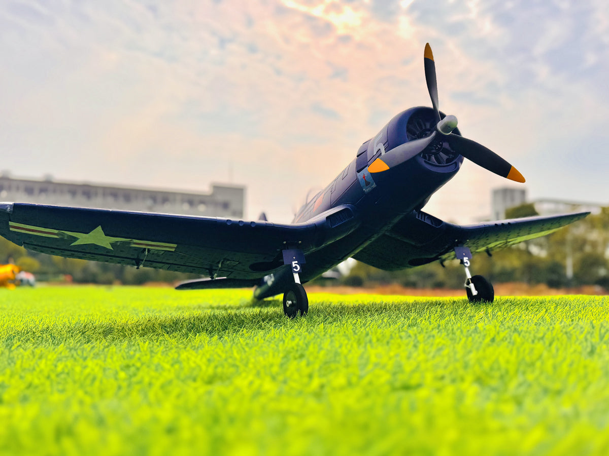 Dynam F4U Corsair V2 4S RC Warbird Plane 1300mm w/ Flaps