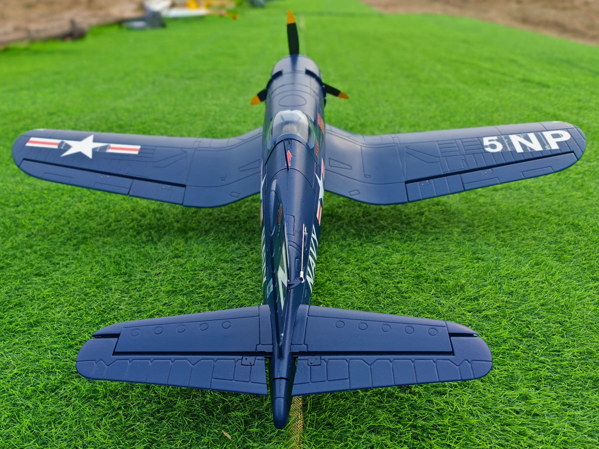 Dynam F4U Corsair V2 4S Radio Controlled Warbird Plane 1300mm w/ Flaps PNP/BNF/RTF DY8953V2