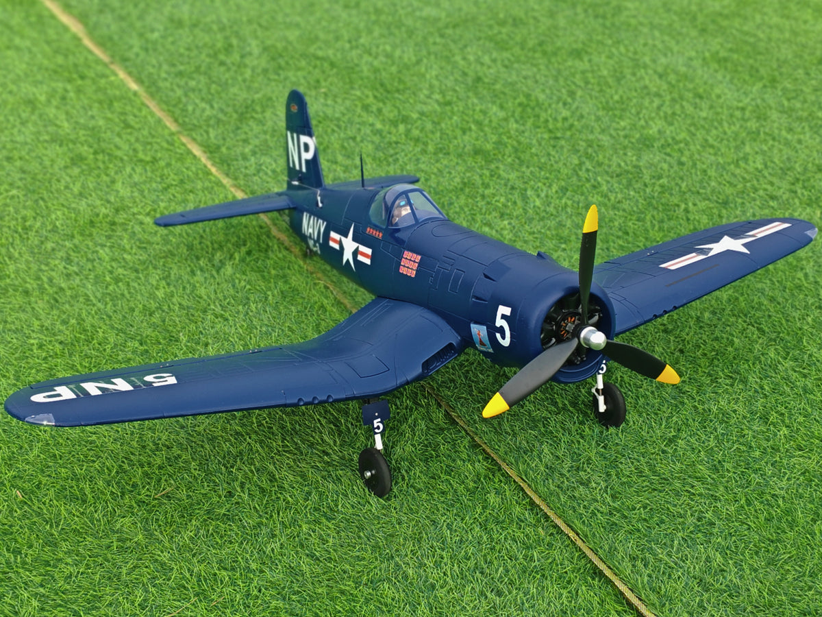 Dynam F4U Corsair V2 4S Radio Controlled Warbird Plane 1300mm w/ Flaps PNP/BNF/RTF DY8953V2