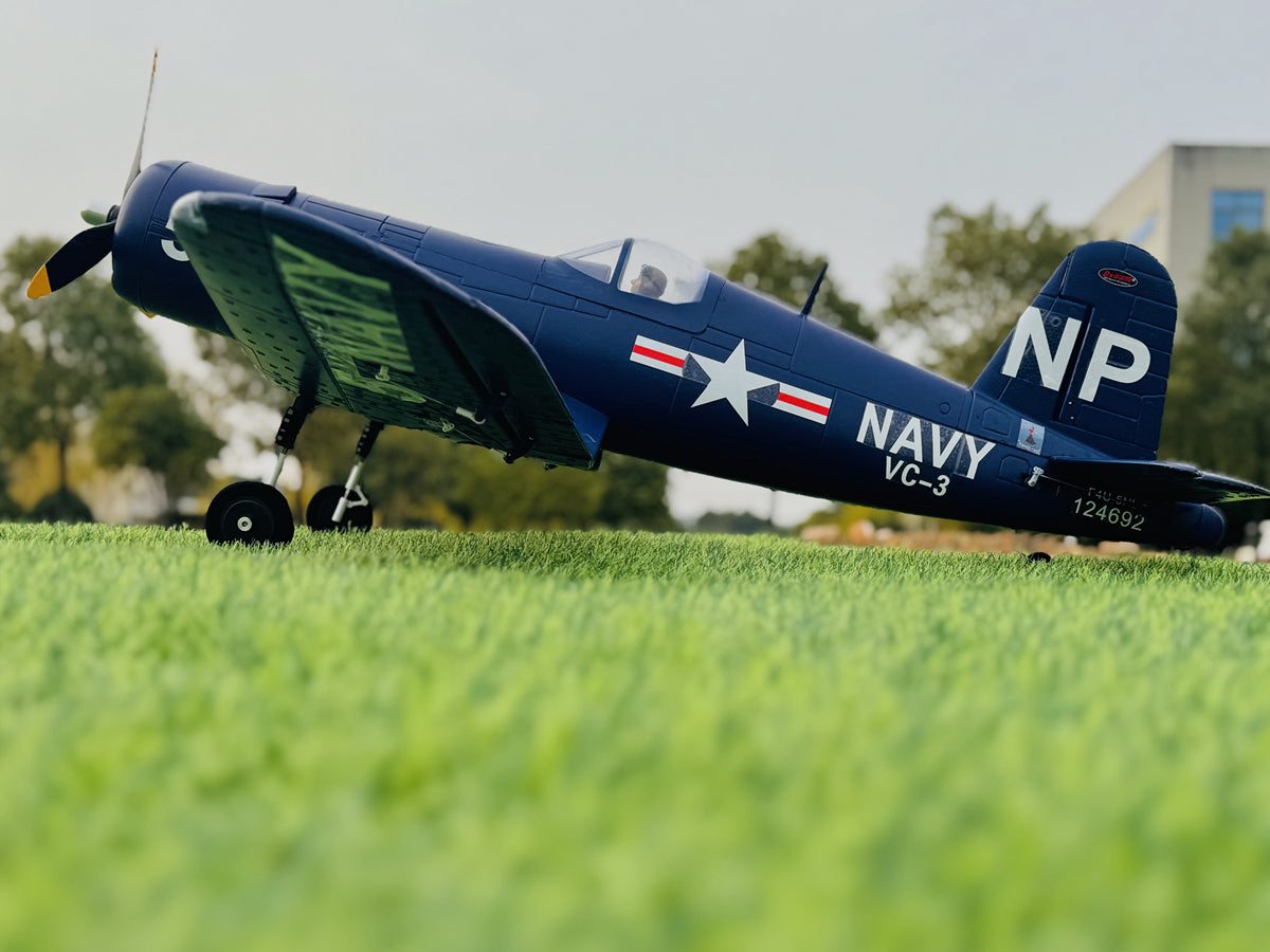 Dynam F4U Corsair V2 4S Radio Controlled Warbird Plane 1300mm w/ Flaps PNP/BNF/RTF DY8953V2