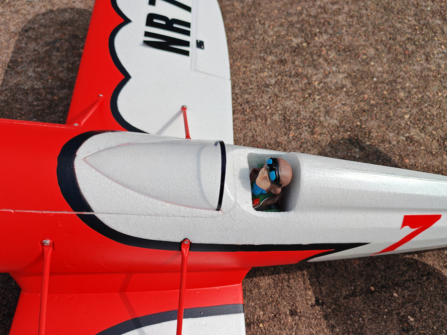 Dynam-Gee-Bee-Y-V2-Sport-3D-Aerobatic-4S-RC-Plane-1270mm-Wingspan-PNP-BNF-RTF-DY8955V2