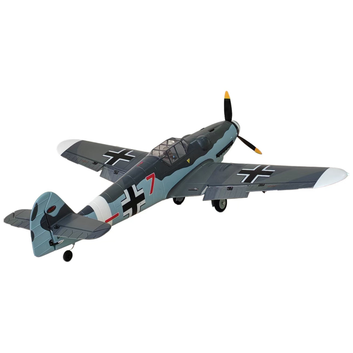 Dynam Messerschmitt BF-109 V2 4S RC Warbird-Flugzeug 1300 mm mit Klappen