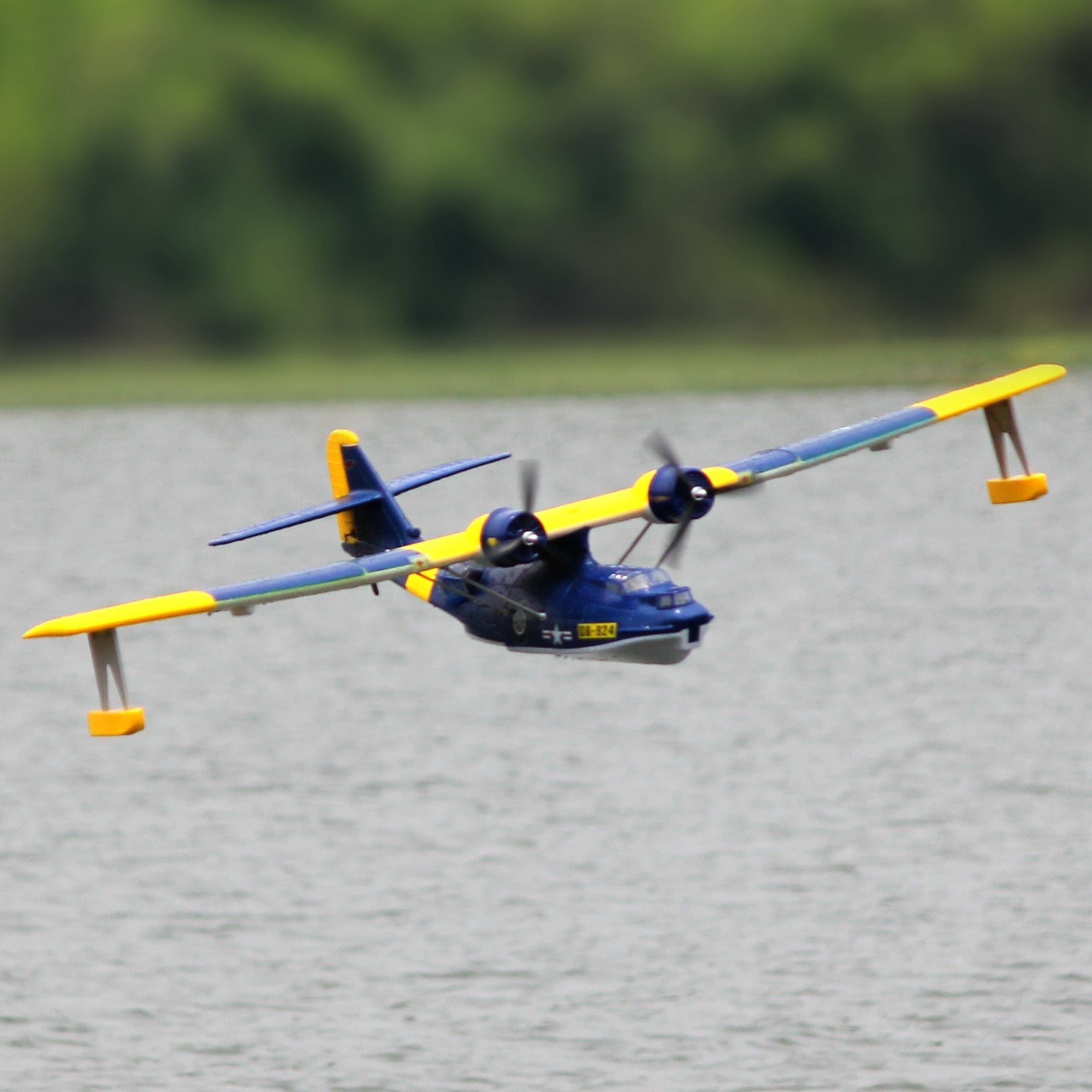 Dynam PBY Catalina V2 Blue Twin Engine RC Radio Controlled Float Planes 1500mm Wingspan PNP BNF RTF DT9 DY8943BL