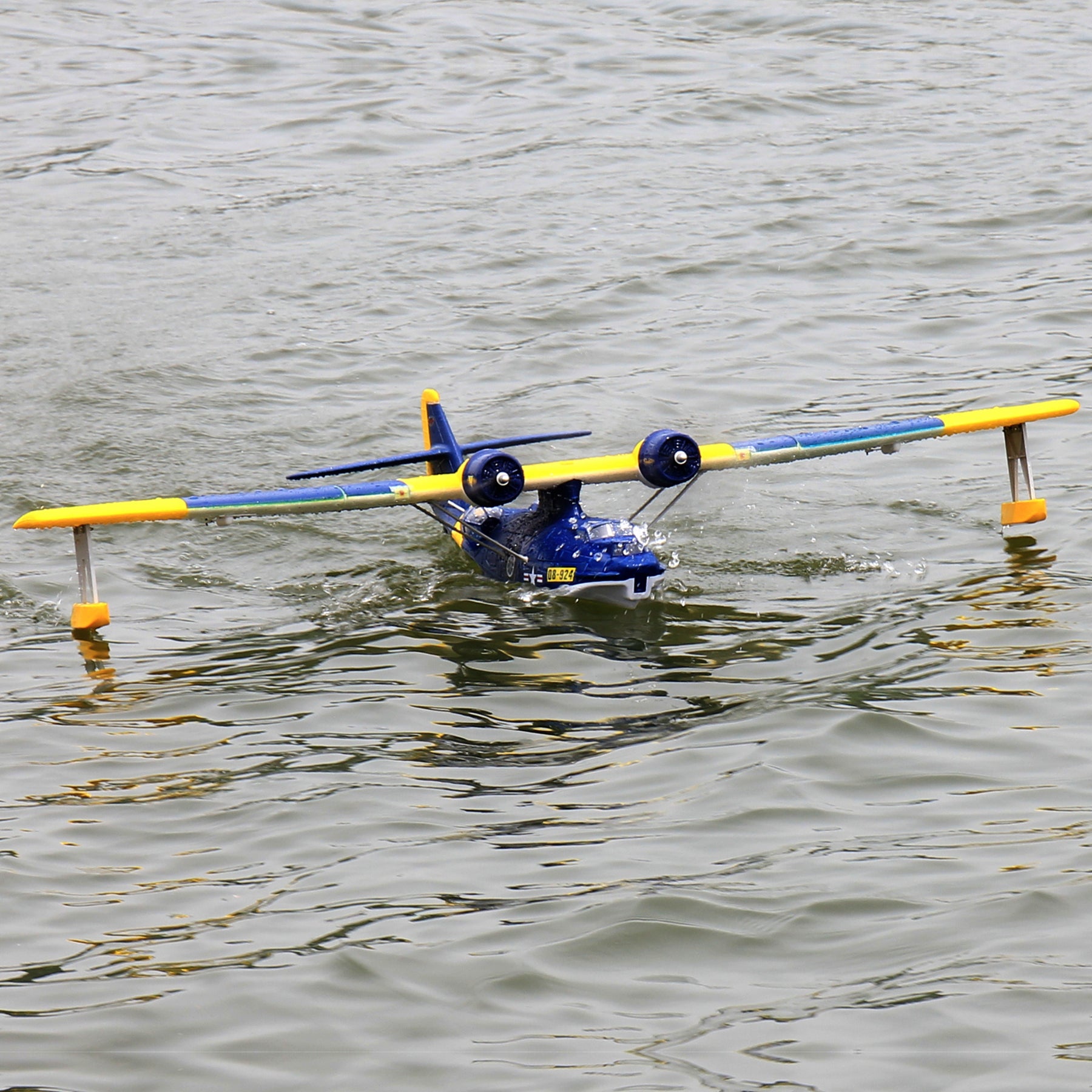 Dynam PBY Catalina V2 Blue Twin Engine RC Radio Controlled Float Planes 1500mm Wingspan PNP BNF RTF DT9 DY8943BL