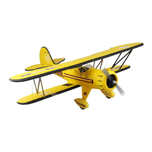 Dynam Waco YMF 5D V2 Yellow 4S RC Biplane 1300mm