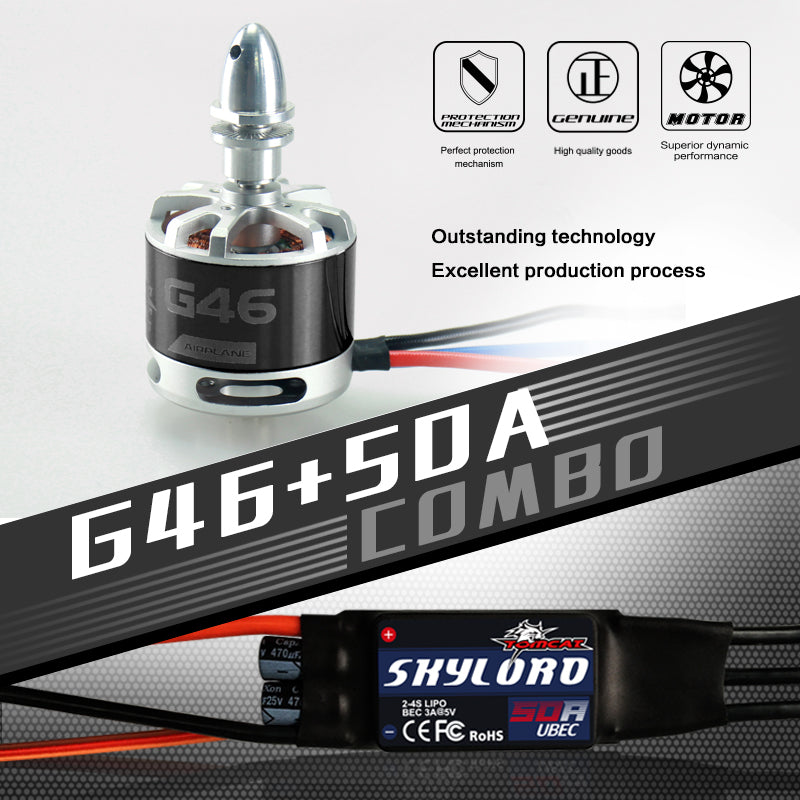TomCat-G46-5020-680KV-Motor-Skylord-50A-ESC-Combo-Set